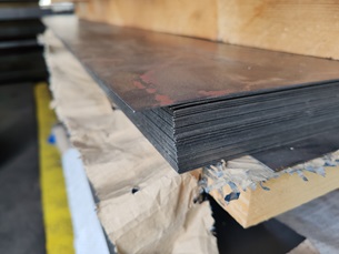 Egy raklap 1250x2500x0,8 mm-es hidegen hengerelt acéllemez - kismetalvasker.hu